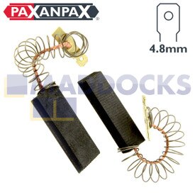Compatible for Bosch, Neff, Siemens Multi-Model Fitting Bosch Motor High-Quality Laminated Carbon Brushes (36mm x 12mm x 5mm, Pack of 2)