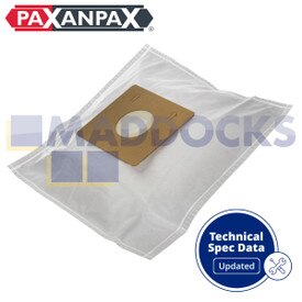 Compatible VB685 for Nilfisk Go, Force 60/66, Coupe Series SMS Bags & Filter Kit (Pack of 8+1)