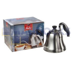 Genuine Original Melitta Pour-Over Goose Neck Style Manual Water Kettle (0.7L)