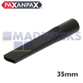 Universal Black Plastic Crevice Tool (35mm)
