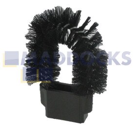 Universal Black Plastic Heavy Duty Radiator Cleaning Brush for Attachment to 32mm & 35mm Crevice Tools